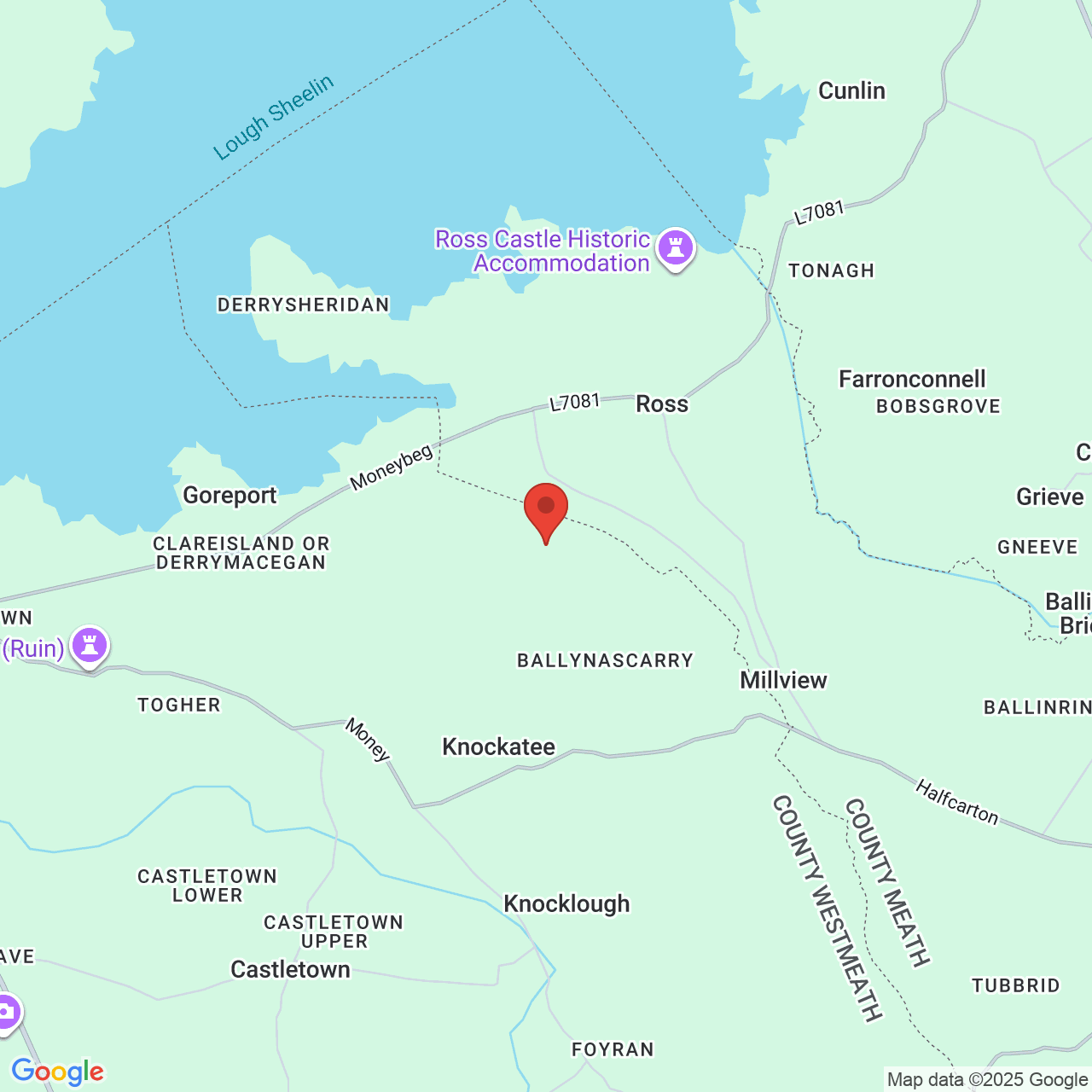 Map showing location of United Kingdom & Ireland, United Kingdom